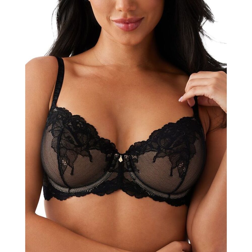 Wacoal Womens Vivid Attraction Lace Underwire Bra